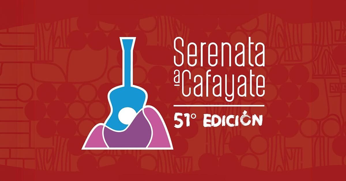 Arte oficial de la Serenata a Cafayate 2025, 51ª edición